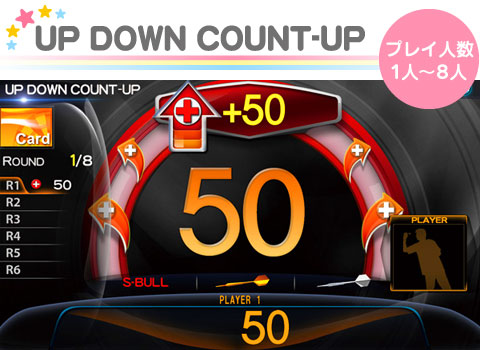 UP DOWN COUNT-UP